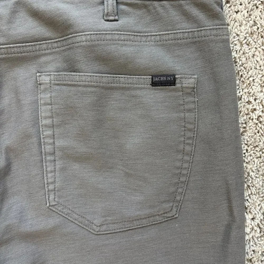 Jachs NY Gray Pants Size 38 X 29, classic 5 pockets, cotton blend, classic, city